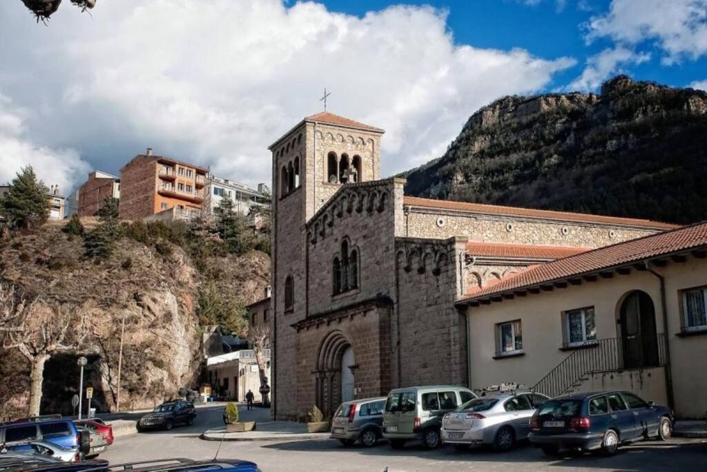 Cal Cinto - Apartamento Rustico Y Renovado 7P Guardiola de Berga Exterior foto